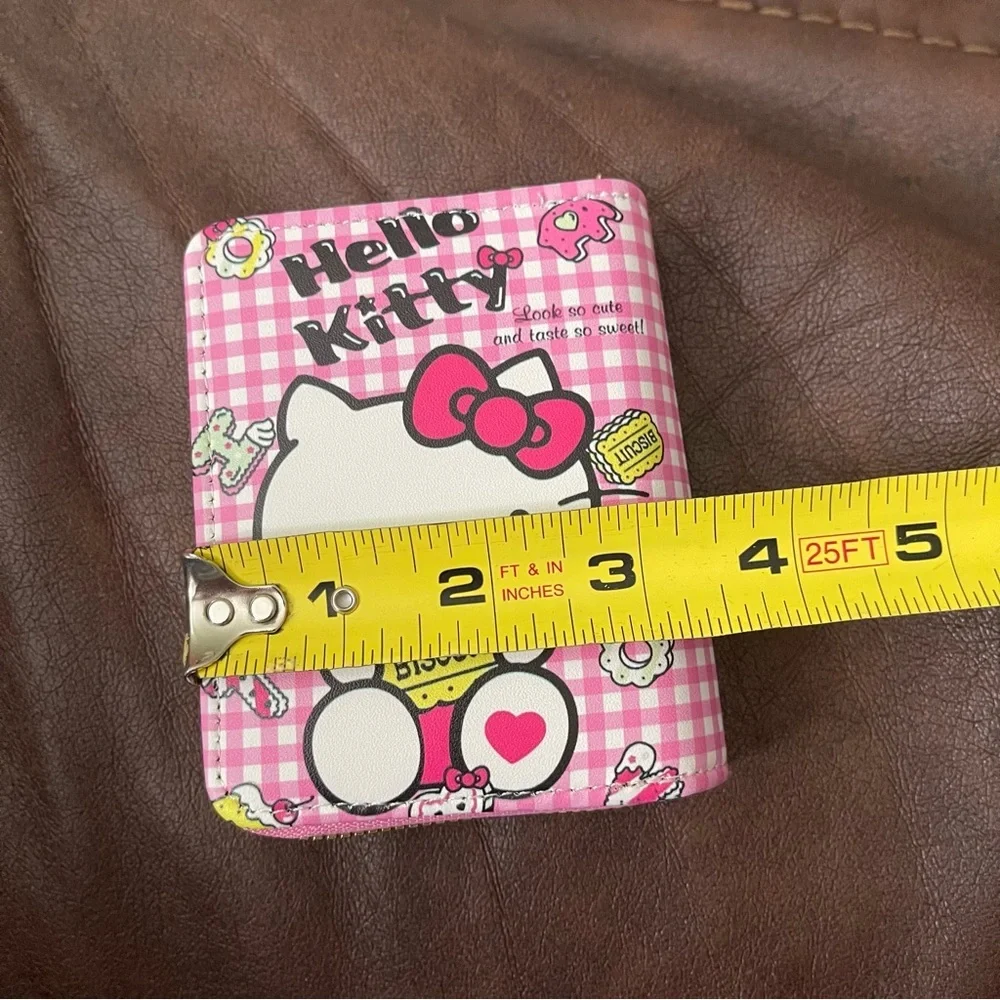 Hello Kitty fashion Wallet coin card round zip wallet Bag Cartoon Cat Cute New